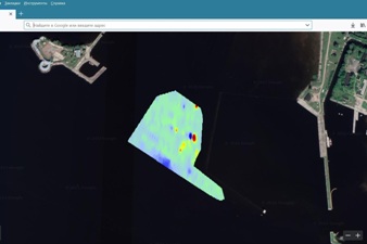 Результаты измерений в программе Google Earth